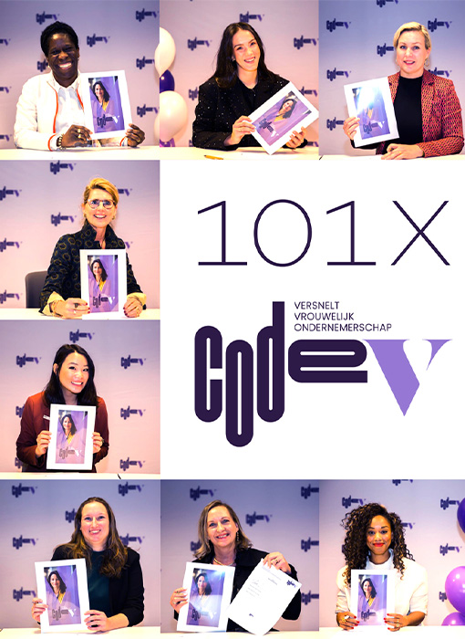 SHELEADS+ joins 100 signatories in Code-V